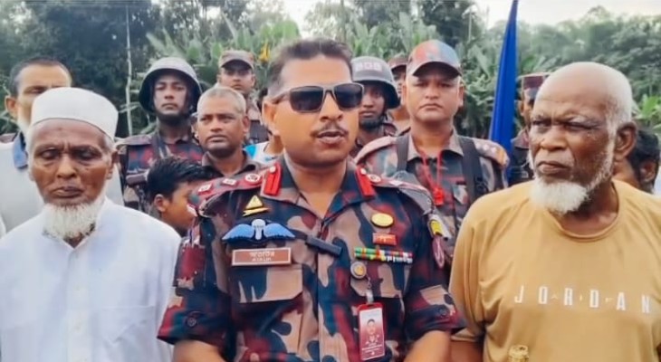 সীমান্তজুড়ে আতঙ্ক, বিজিবি-জনতার প্রতিরোধে টিকতে পারছে না বিএসএফ